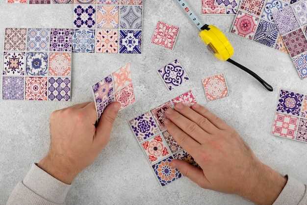 Современная керамическая мозаика для пола